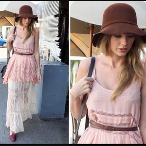 Free People *Lavender Viole Trapeze Slip Dress